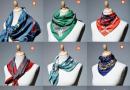 Идеи как красиво завязать шарфик на шее